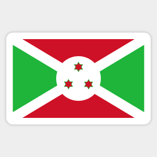 Flag of Burundi Sticker